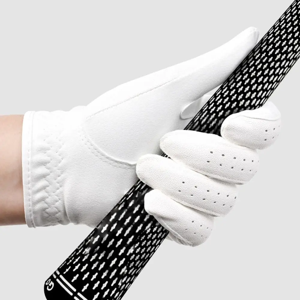 

Comfortable White Golf Glove Suede Non-slip Sport Gloves Breathable Left Hand Professional Glove Sport Equipment