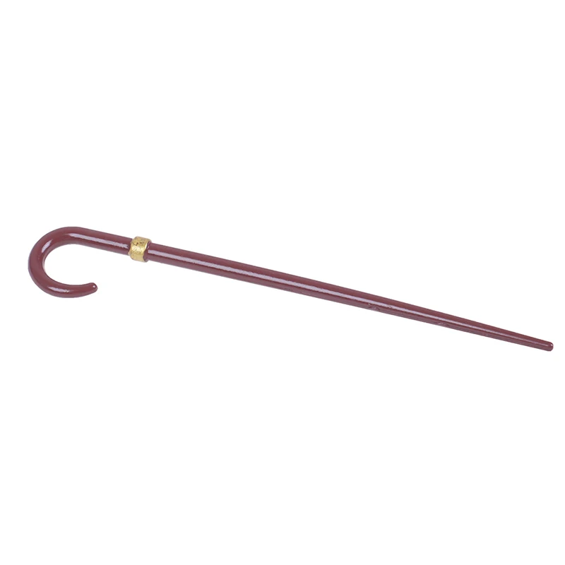 

Кукольный домик, миниатюрные аксессуары, винтажная имитация костыля, модель игрушки