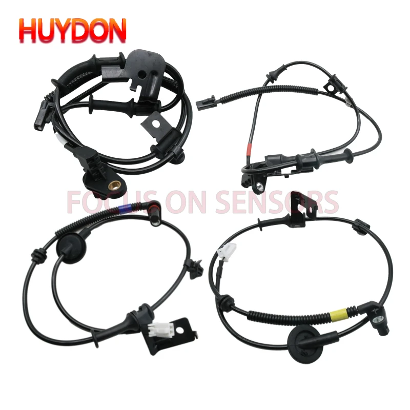 4PCS 95670-1R000 Front Rear Left Right ABS Wheel Speed Sensor For Hyundai Accent 2012-2017 95671-1R000 95680-1R100 95681-1R100