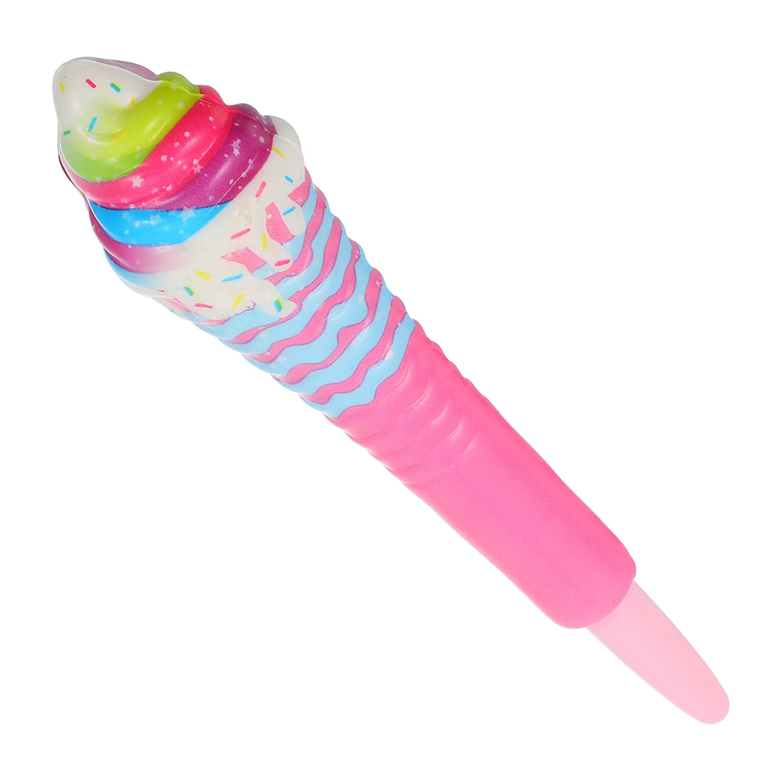 Adorable Squishy Ice Cream Gel Pens Smooth Writing Cute Ice Cream Cone Design for Students Artists School Office Journaling