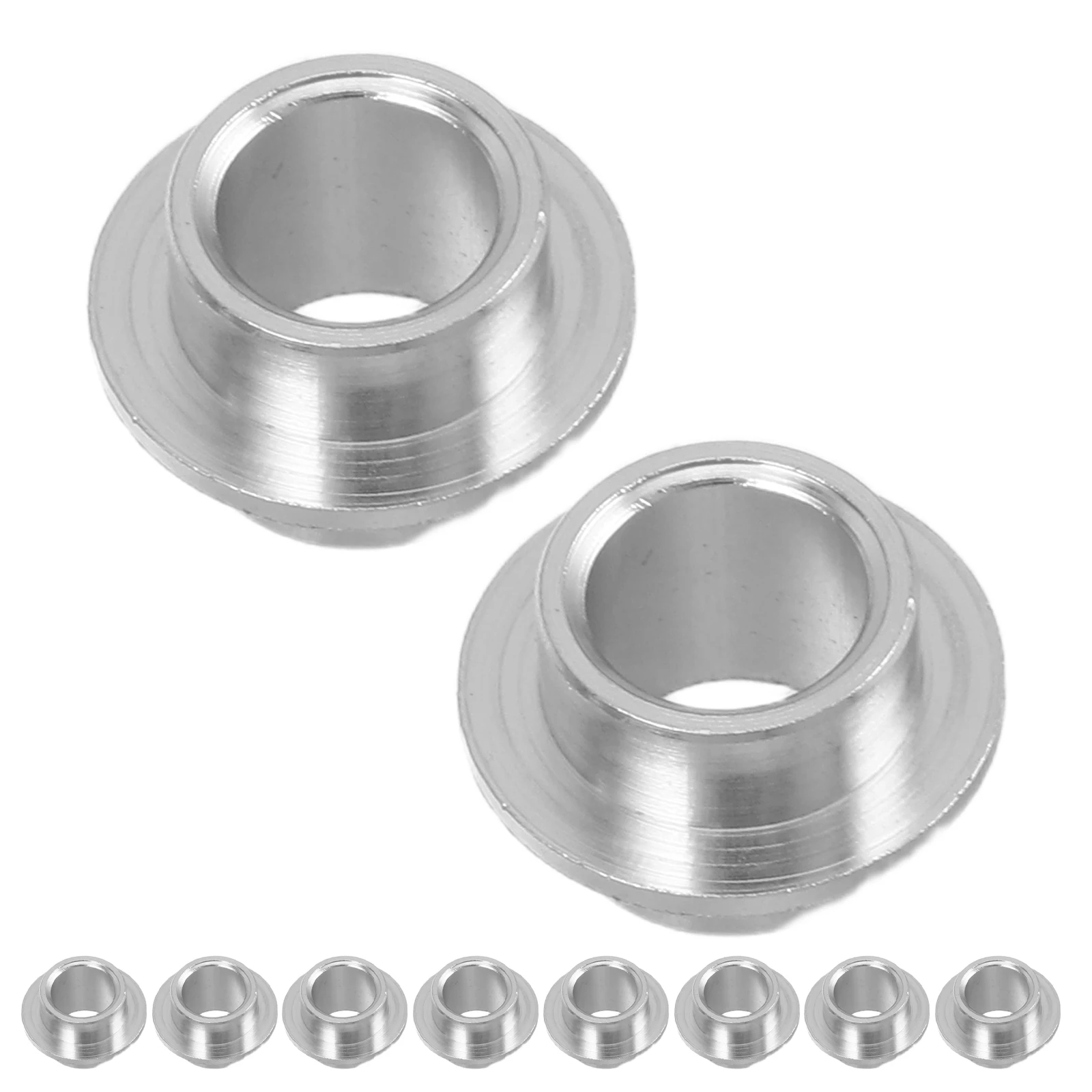 

20 Pcs Skate Axle Bushing Aluminum Spacer Inline Bearing Skate Bearing Spacer Scooter Wheel Skateboard Bearings