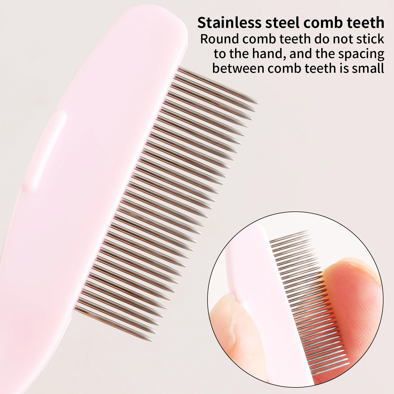 1-حزمة منحني تصميم رمش الجمال للطي فاصل المحمولة رمش فرشاة مشط الرموش الفولاذ المقاوم للصدأ رمش تمشيط أداة #6