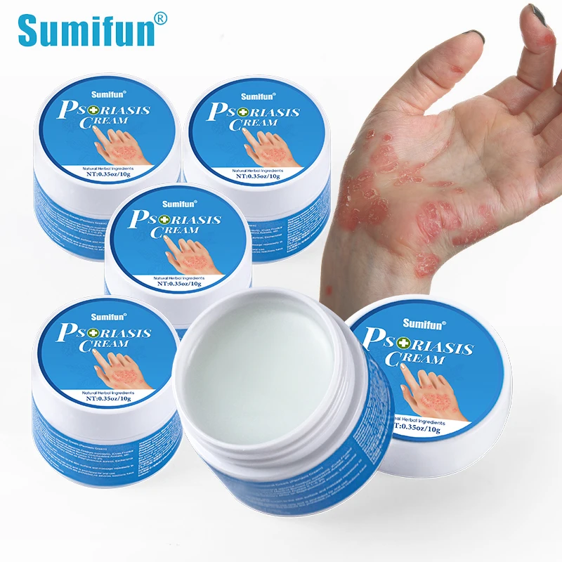 

1/3/5Pcs Sumifun Psoriasis Remover Eczema Treatment Cream Herbal Scalp Body Itching Medical Ointment Dermatitis Chinese Medicine