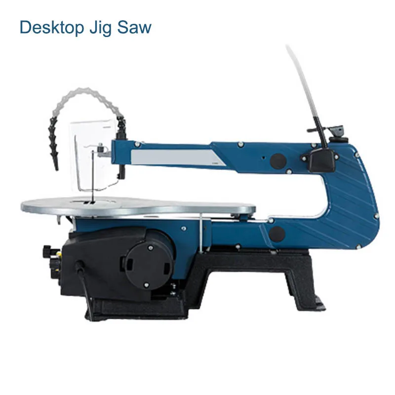 

Household Multifunctional Desktop Jig Saw Wood Cutting Speed Control Jigsaw Machine Small Woodworking Cutting Machine Carving Sa