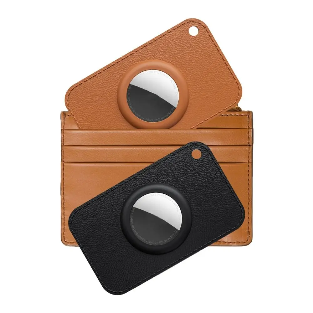 TPU 지갑 케이스 얇은 카드 초박형 분실 방지 지갑 카드 홀더 유연성 카드 추적기 Apple Airtag용 보호 커버