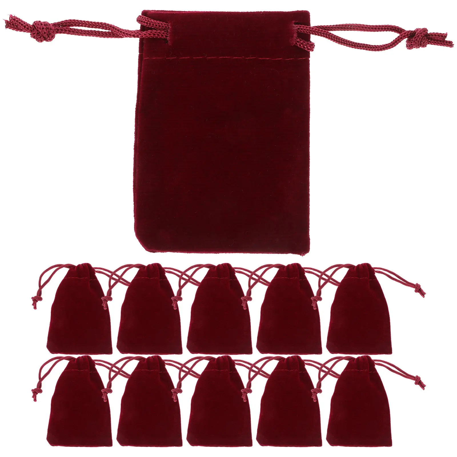 

50 шт. маленьких мешочков на шнурке для украшений, мягкие тканевые подарочные пакеты для свадебных сувениров, праздничных угощений, колец, серег, ожерелий
