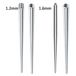 Stainless Steel Guide Rod (3cm Length) Piercing Stretching Tool for Internally Threaded or Externally Threaded Jewelry