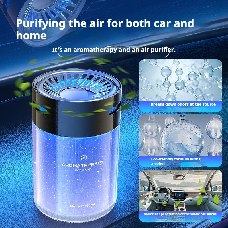Eary سيارة الهواء المرطب زيت طبيعي الناشر رائحة صغيرة الناشرون للمنزل غرفة نوم مكتب سيارة مع LED آلة رائحة الضباب البارد