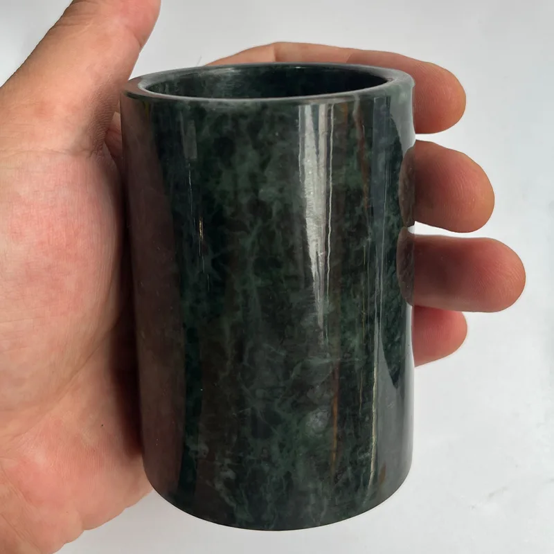 

Tibetan Jade Medicine King Stone Water Cup Small Wine Cup, Wine Goblet, Tea Cup, Fair Cup, Bamboo Joint Cup, Small Tea Bowl Tibe