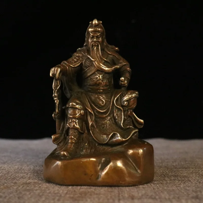 

6.7" Collect China Fengshui Bronze Eight Diagrams Eight Immortals Lagenaria Siceraria Gourd Statue