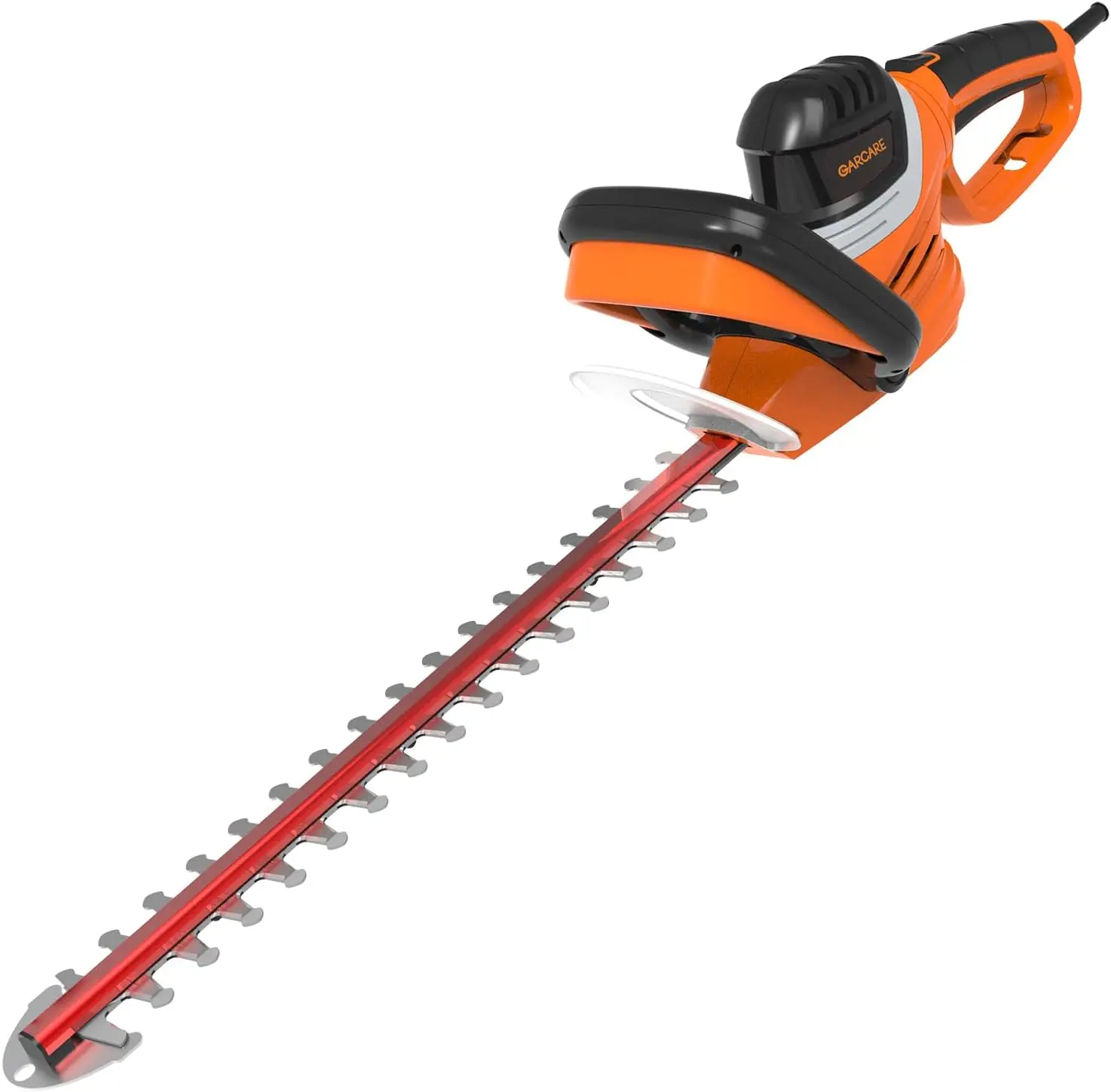 Electric Hedge Trimmer Corded 4.8Amp 24inch Dual-Action Laser Blade | Heavy-Duty Tree Trimmer Branch Cutter, 180° Rotating