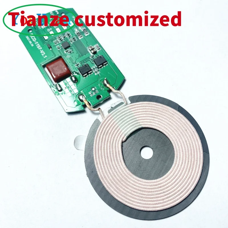 

(Customized) 12v EPP mobile powerbank Qi wirelessPCB A11 wireless coil 5W wirelessboard Qi transmitter