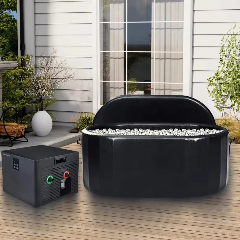 STLF High Quality Durable Ice Bath Machine Water Chiller Remote Control Cold Plunge Chiller Cooling Heating Equipment Engine Cor