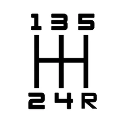 New Learning To Drive In Gear Personality Car Gear Speed 12345r Personality Exterior Accessories Vinyl Decal,13CM*10CM