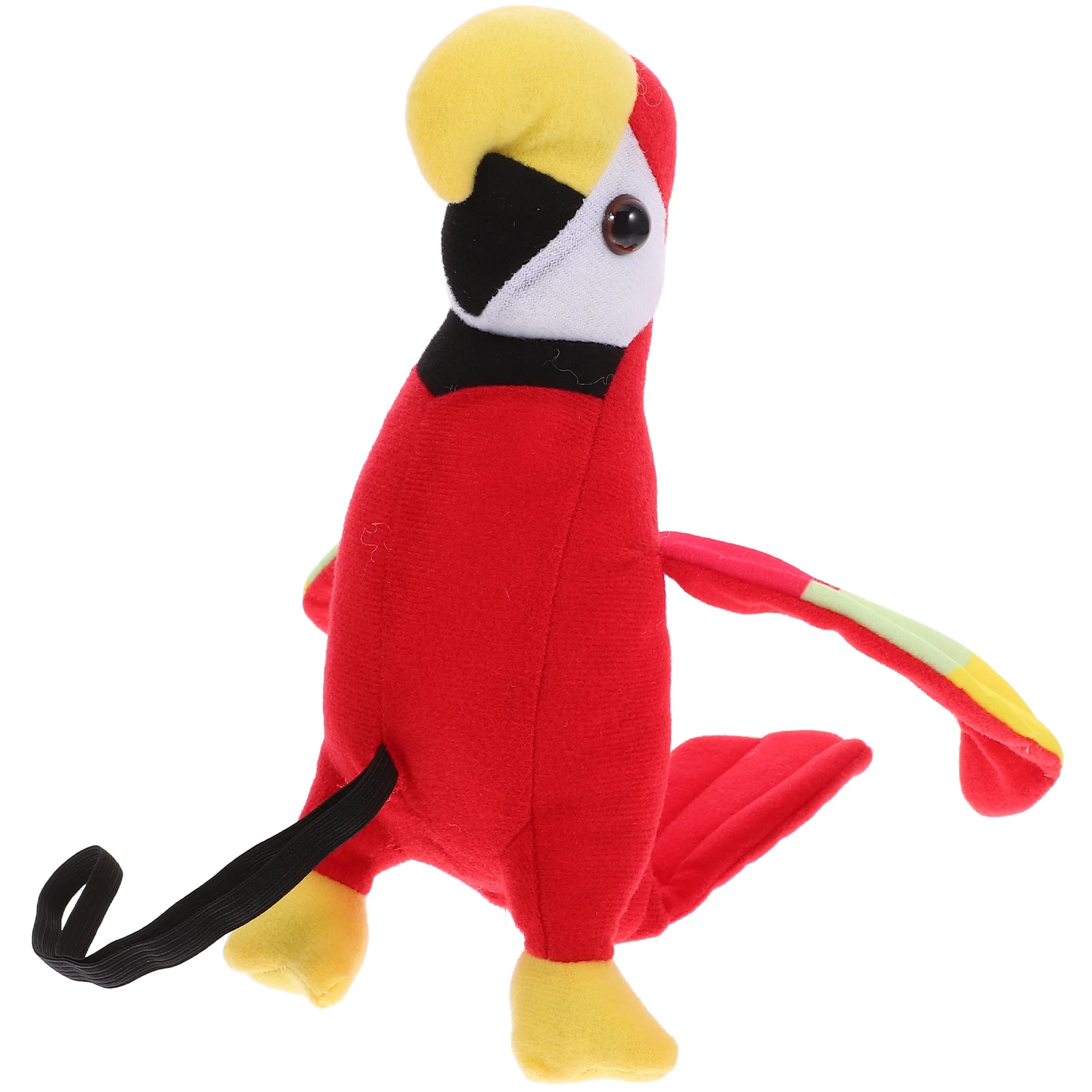 Pirate Parrot Plush Ornaments Kids Costume Toy Puppets for Decorations Models Simulation Artificial Child Shirt