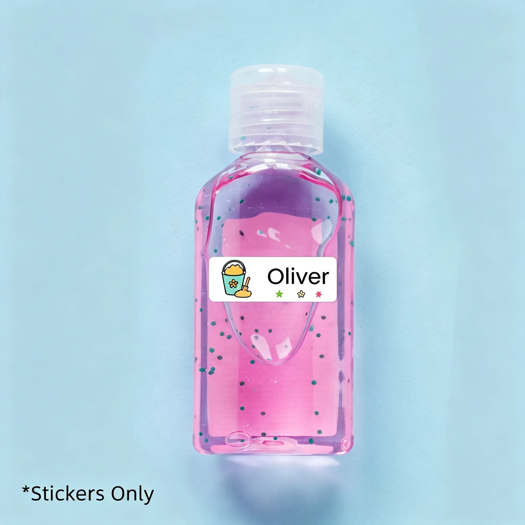 1‑300PCS Custom Waterproof Name Stickers, Personalized Labels for Backpacks, Lunch Boxes, Water Bottles, Headphones & Binders