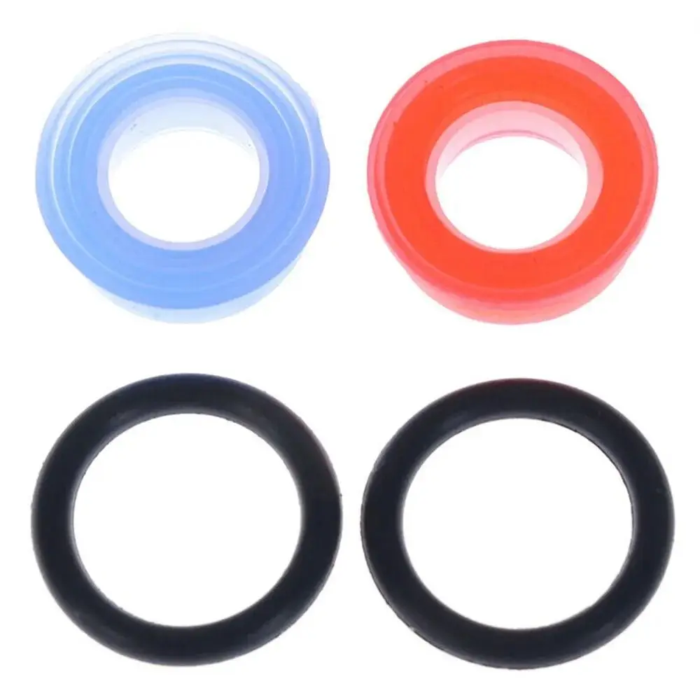 8Pcs/set Insert Ceramic Disc Silicone Washer Replacement With 2 O-ring Gasket Valve Tap Turn Set 1/2" Fits For Valve