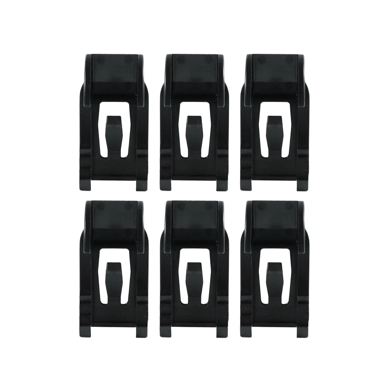 6x Pv Snow Trap Clips Easy to Install Winter Prevent Snow from Falling Off The