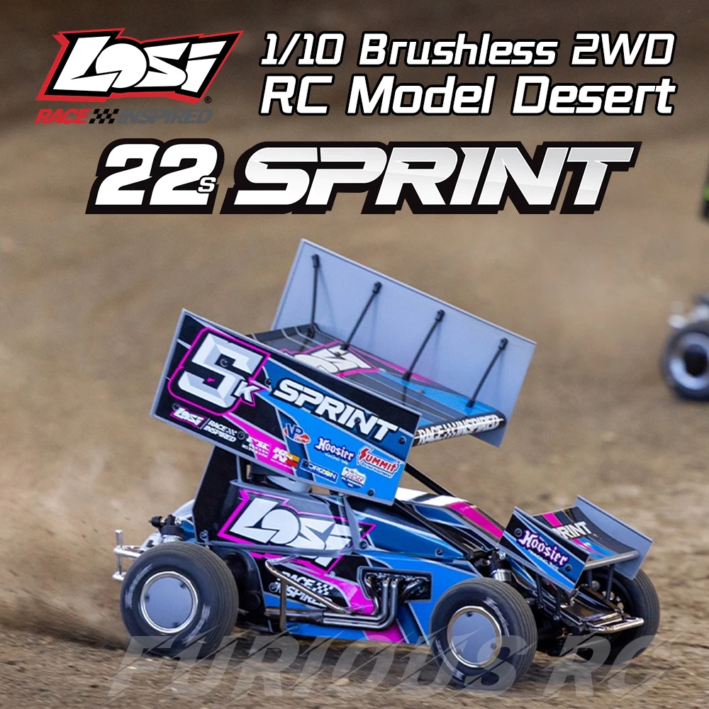 

Losi 22S Sprint Desert Racing RWD 2WD Brushless RTR 1/10 RC Electric Remote Control Model Car Adult Children's Toys