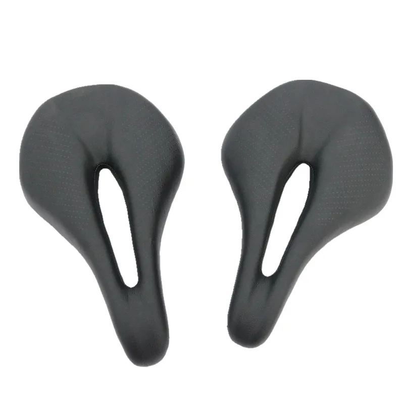 new Carbon Saddle Road Bike Seats Ultralight Carbon Fiber+Leather Cycling Saddles mtb road bike  seat saddle 143mm or 155mm