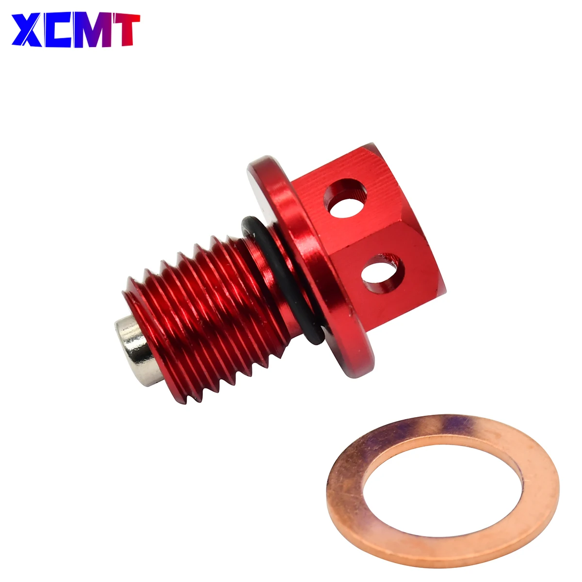 Motorcycle M12x1.5 Magnetic Oil Drain Plug Bolt Oil Drain Sump Nut Fit For Honda Kawasaki Yamaha Motocross Scooter ATV Quad Bike