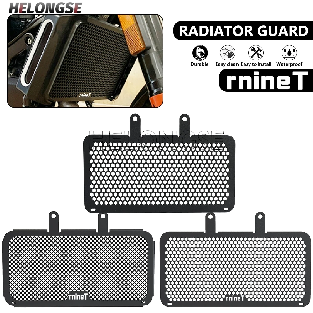 

R9T Motorcycle Radiator Guard Grill Grille Oil-Cooler Cover For BMW R NINET 9T R NINE T Scrambler Urban GS Race Pure 2014-2023