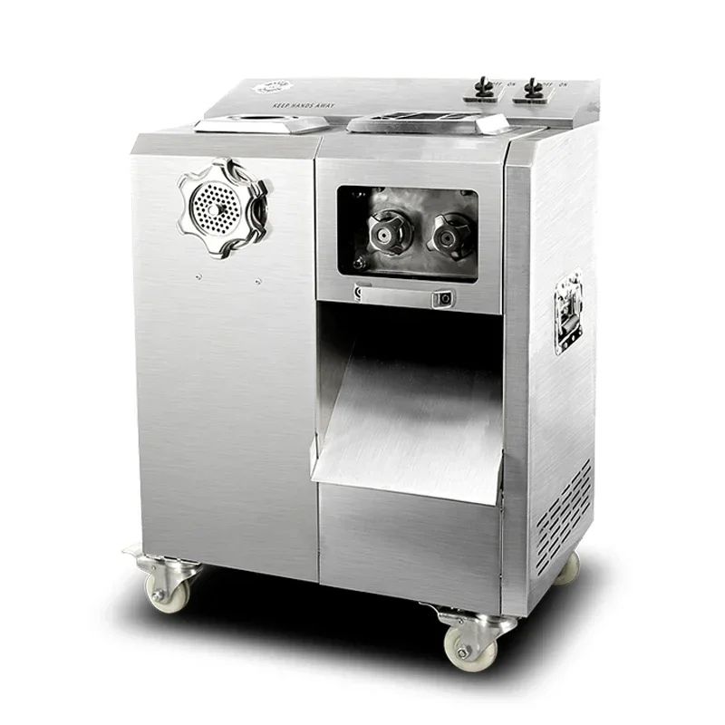 stainless steel commercial electric  grinder, slicing, shredding, minced enema, removable meat mixer