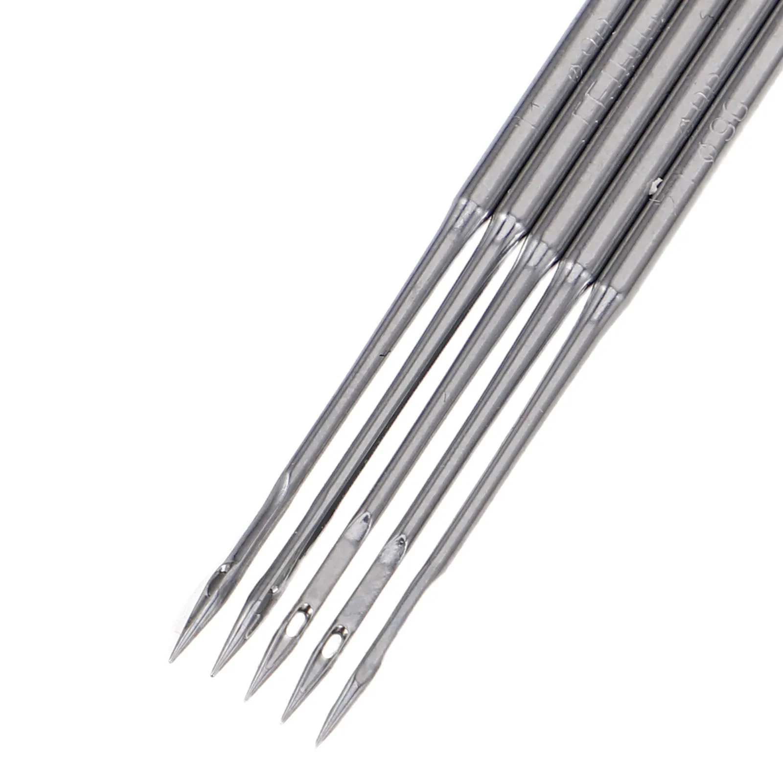 

100pcs Steel Embroidery Machine Needles Industrial Home Sewing Machine Needles For Leather Canvas Sewing Quilting Regular Point