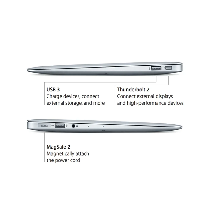 2015 MacBook Air Inter i5 i7 chip 11 inch WIFI 256G/512G SSD 4G/8G RAM Notebooks Laptop.