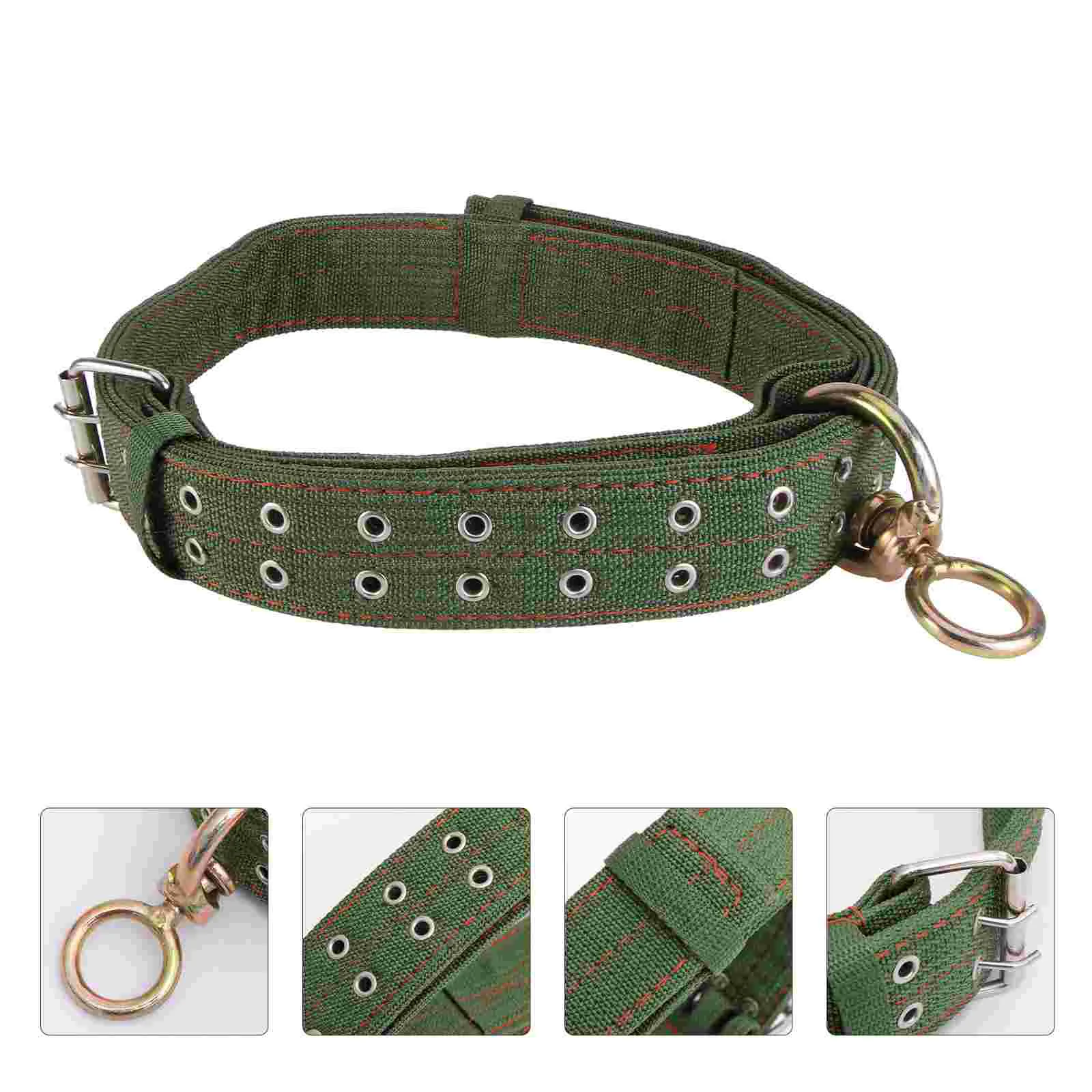 Puppy Collar Tie Cow Livestock Traction Rope Neck Strap 12500X500X070CM Cattle Sheep Pulling Horse Safety Green