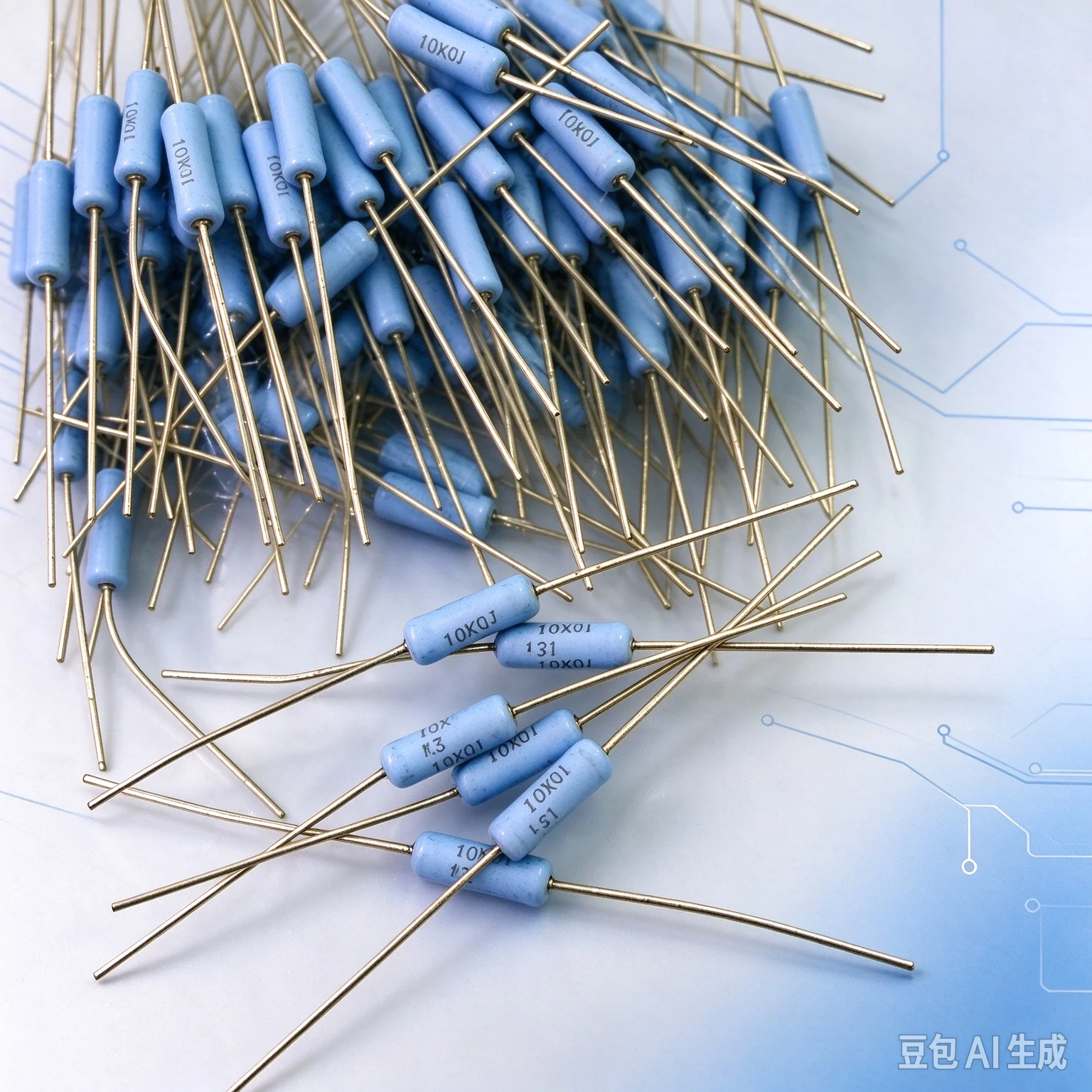 Genuine for Panasonic 2W 10K 5% Tube Amplifier Resistor  200pcs