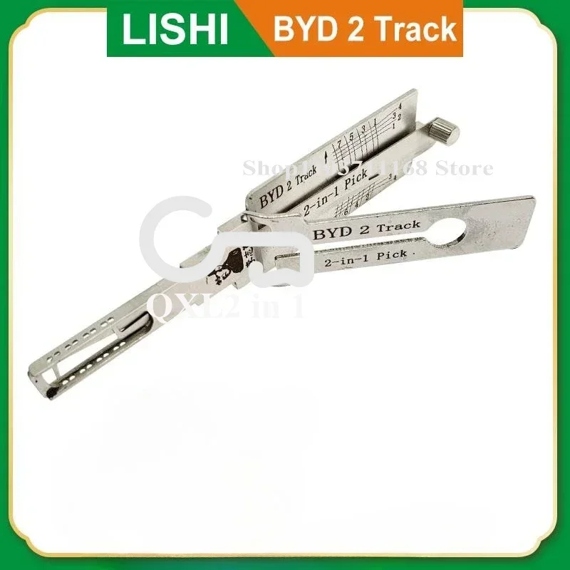 1 قطعة أداة Lishi 2in1 ل BYD01/BYD03/BYD01R/BYD FO/BYD Han /BYD 2 المسار/اختيار ل BYD Han Song L Tengshi فك مجموعة السيارة