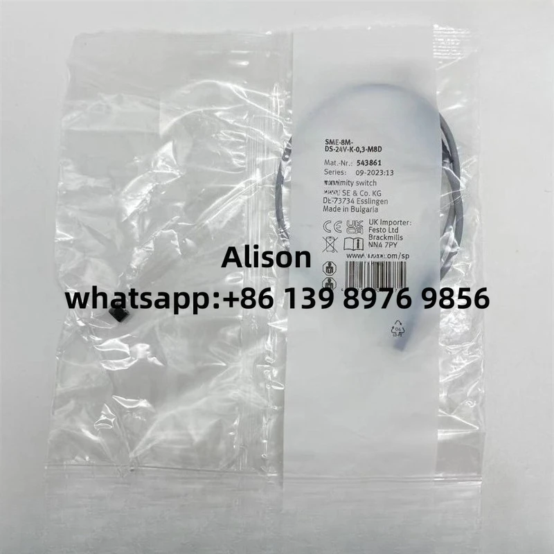 

ORIGINAL proximity switch 3 core magnetic switch SME-8M-DS-24V-K-0.3-M8D 543861