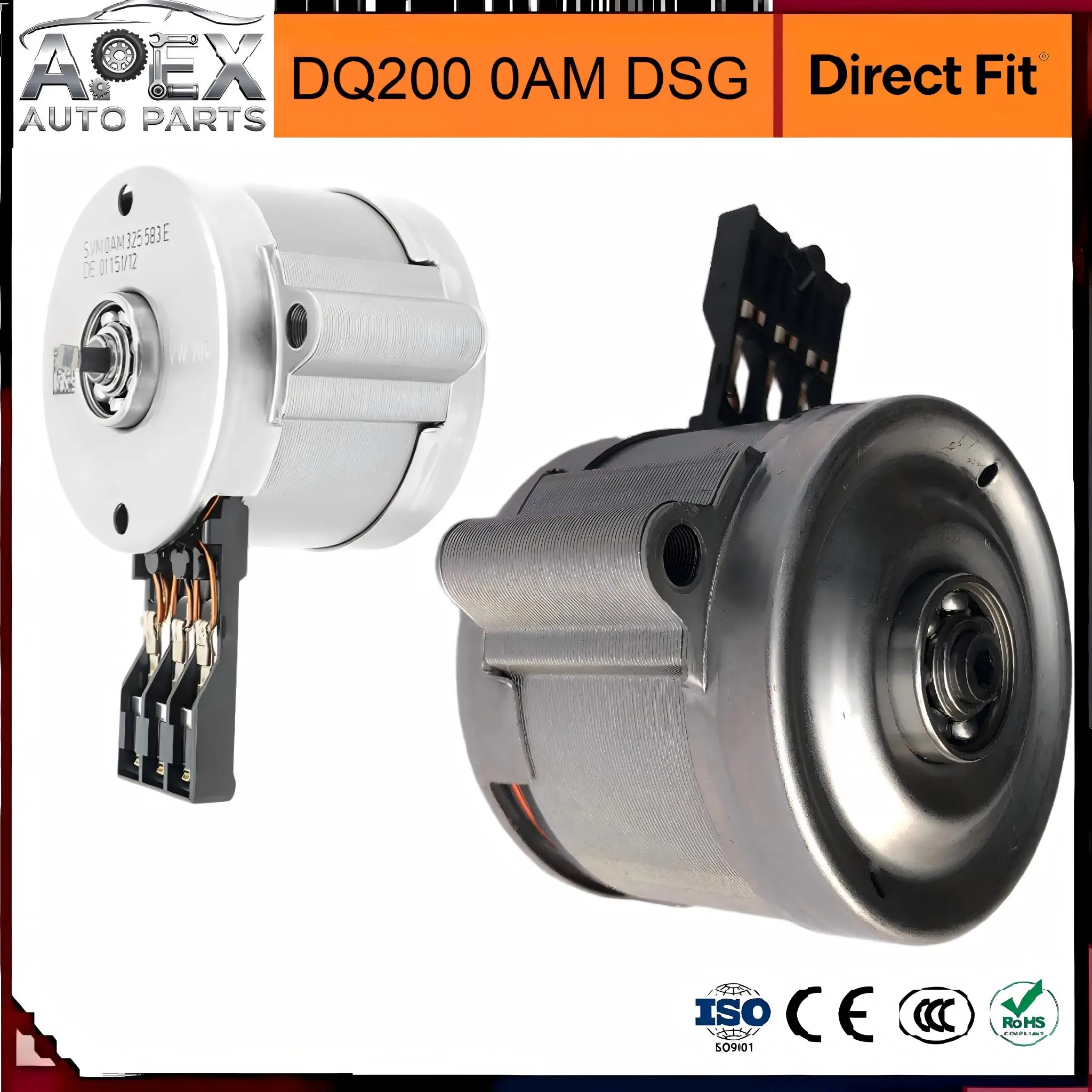 Высококачественный шаговый двигатель STOD 0AM325583E DQ200 DSG 7 для трансмиссии VW VOLKSWAGEN Audi Skoda Seat, гарантия 12 месяцев