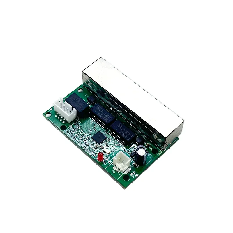 Módulo Mini PCBA Ethernet Switch, 5 Portas Networkmini, 10 Mbps, 100Mbps, 5V, 12V, 15V, 18V, 24V