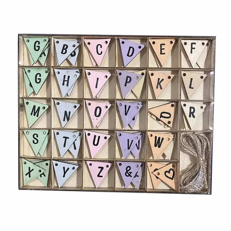 

Wooden Tray Box Montessori Toys Kids ABC Alphabet Letter Spelling Cards Educational for Children Learning