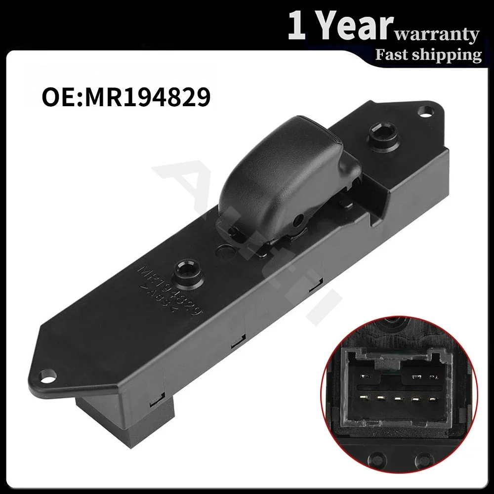 Botão Interruptor do Vidro Elétrico Traseiro Esquerdo/Direito MR194829 para Mitsubishi Pajero V43 V45 Montero Sport Lancer 1997-2013