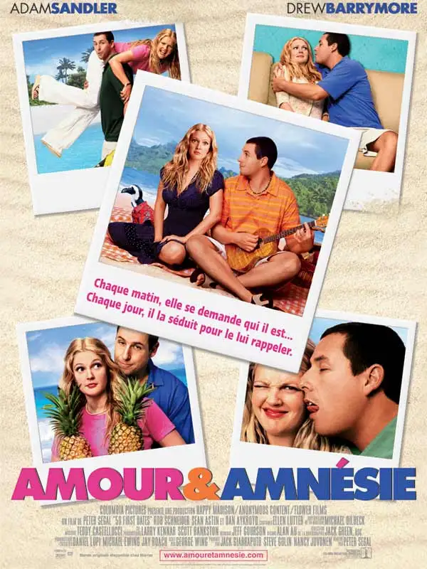 Film 50 First Dates (2004) Poster Wall Art Home Interior Decor