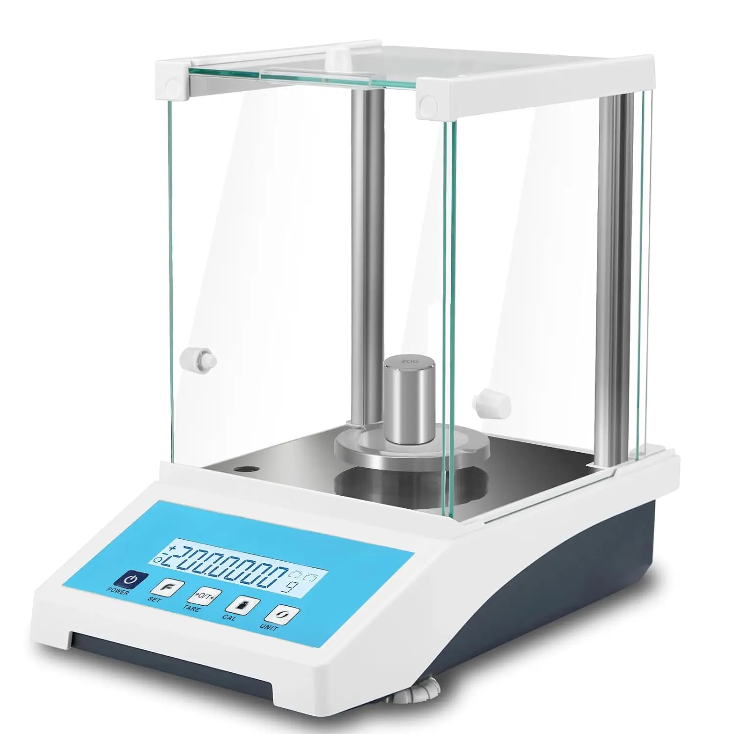 Lab Scale, 0.0001G Analytical Balance, 0.1Mg Digital Analytical Balance For Science, High Precision, Rs232 Interface (220G,