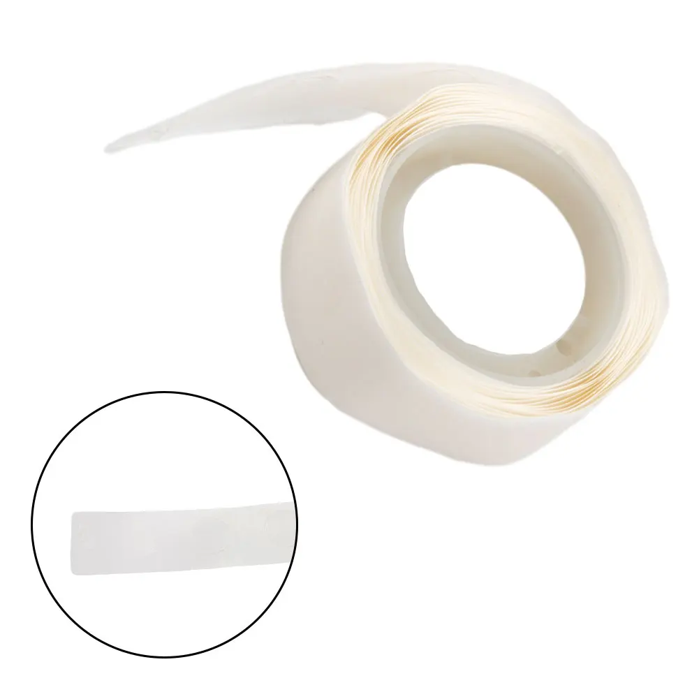 Aksesori pita perekat rumah amplop 100 tablet Per gulungan titik Diameter 12MM transparan bahan kualitas tinggi