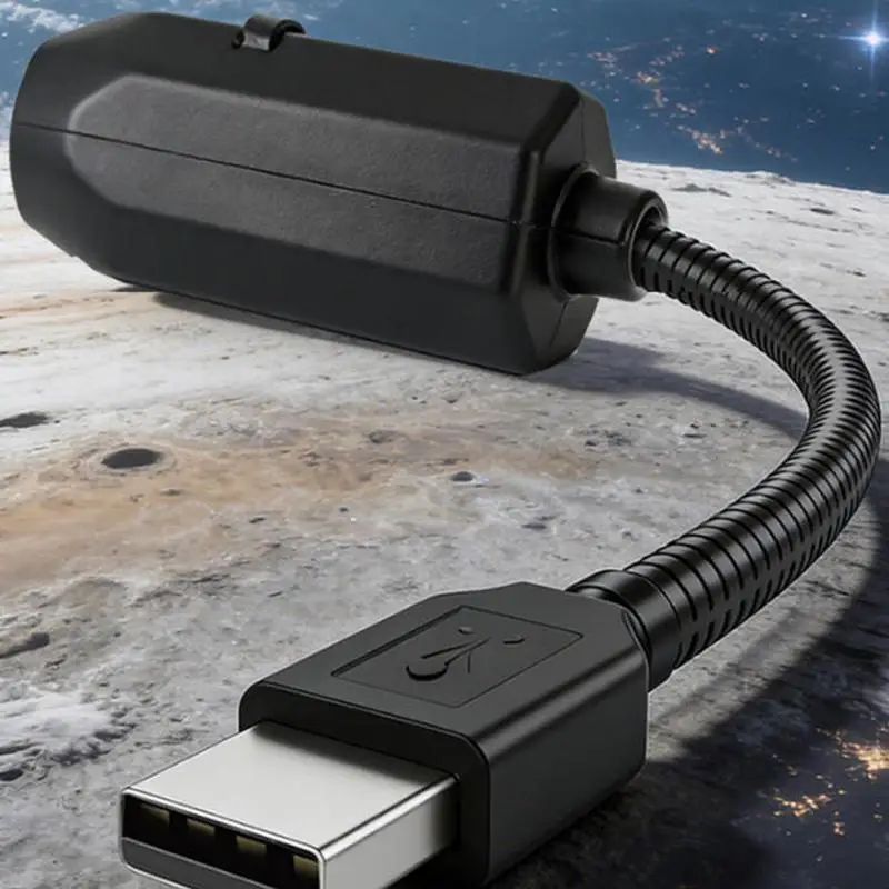 360 Degree USB Starry Sky Projector Night Light LED Moon Earth Ceiling Lamp for Children Bedroom Decorative Atmosphere LightHot