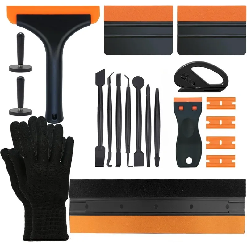 Portable Vinyl Packaging Kit for Cars Window Film Set Car Solar Film Installation Tool
