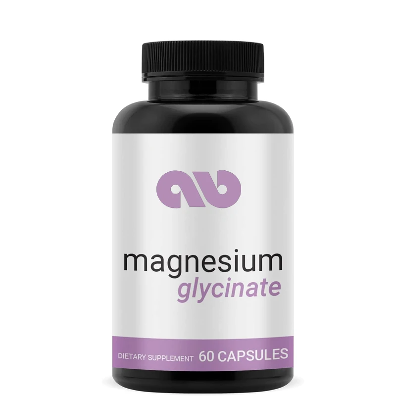 

Magnesium Glycine 1000mg (500mg per capsule) - Pure Magnesium Supplement - Chelated Maximum Absorption -60 capsules