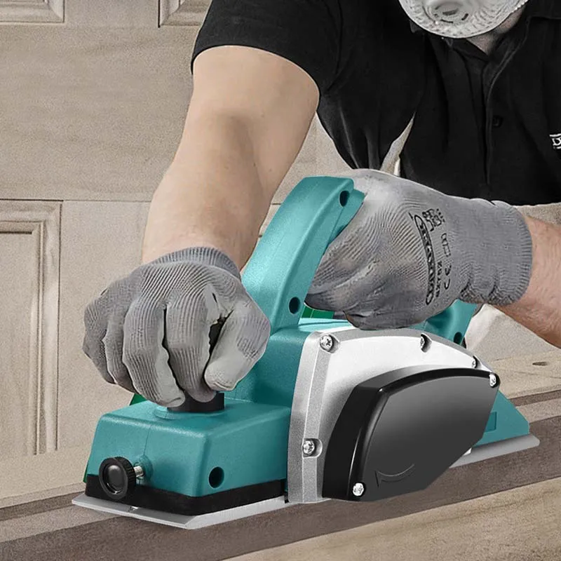 

Woodworking Electric Planer Household Planing Machine Desktop trimmer Portable Press Planer Engraving Slotting Power Tools