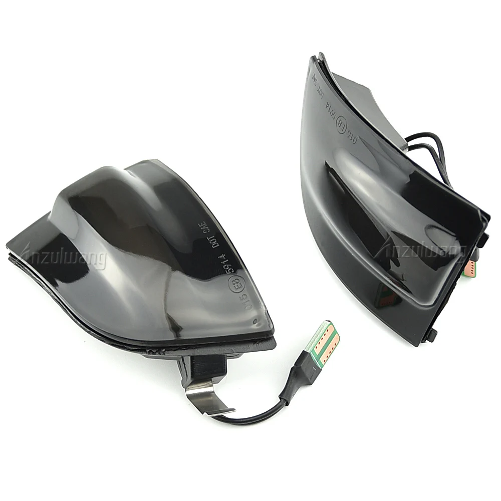 

Super Bright Dynamic Turn Signal Blinker Sequential Side Mirror flasher Fit for Ford Focus 2 C-MAX 2003-2007