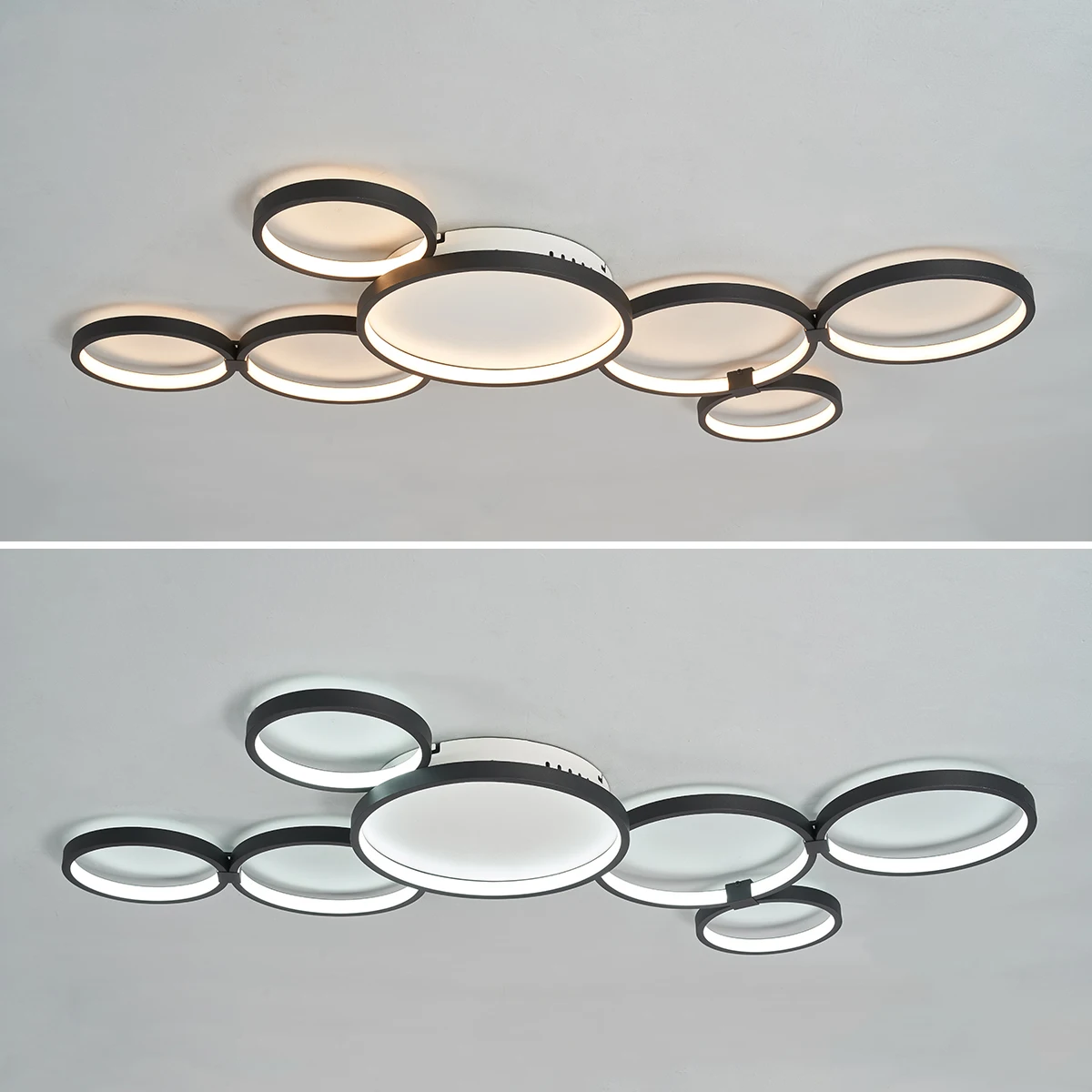 

Rings Lamp Modern Ceiling chandelier lights for Bedroom Living Room decoration indoor lighting led chandelier light Fixtures