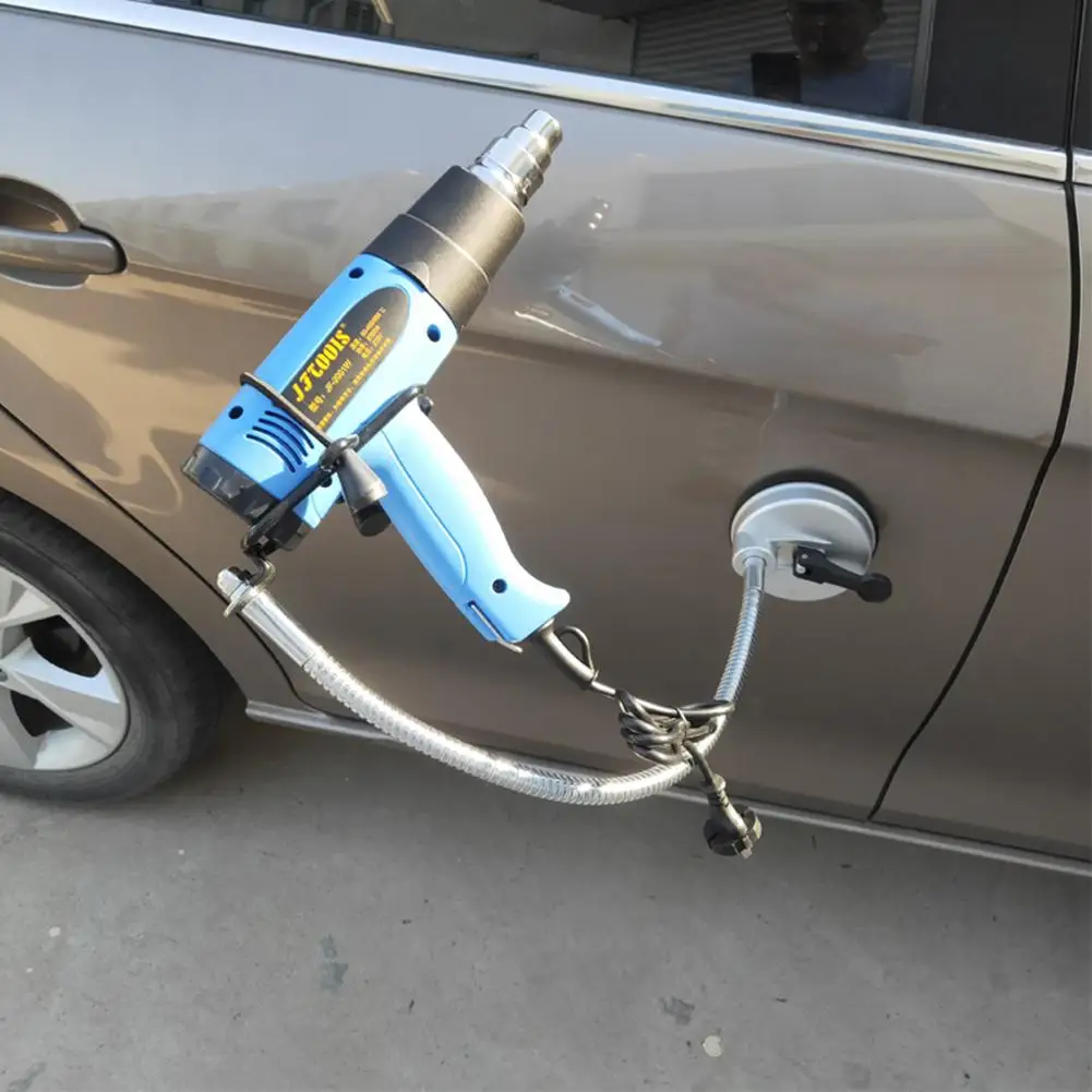 Blower Dryer Holder Stand Flexible Tube Design Hands Free Blow Dryer Suction Cup Support Bracket for Car Dent Repair