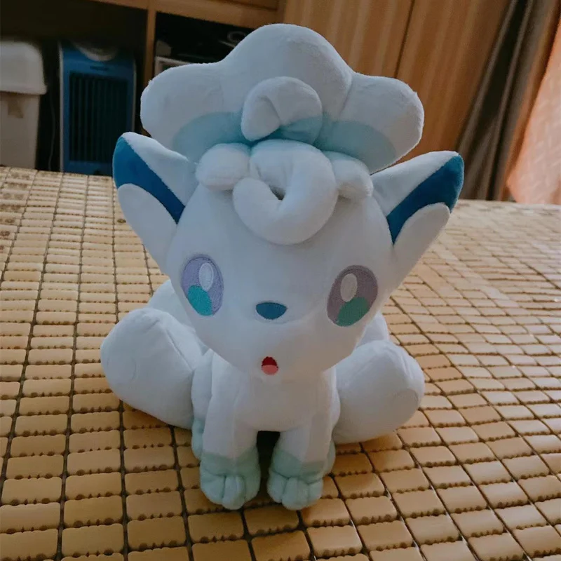 20/30/45cm Pokemon Cute Alolan Vulpix Plush Toy Stuffed Anime Plushes Doll Lovely Pillow Room Decorate Kids Birthday Holiday G