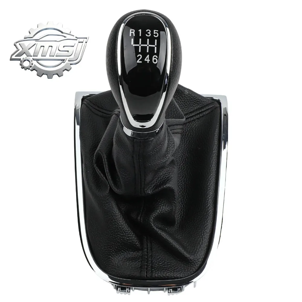 Para Excelle para OPEL para Astra 2009-14, pomo de palanca de cambios de 6 velocidades, funda de palanca, cubierta, botín, collarín 55577540