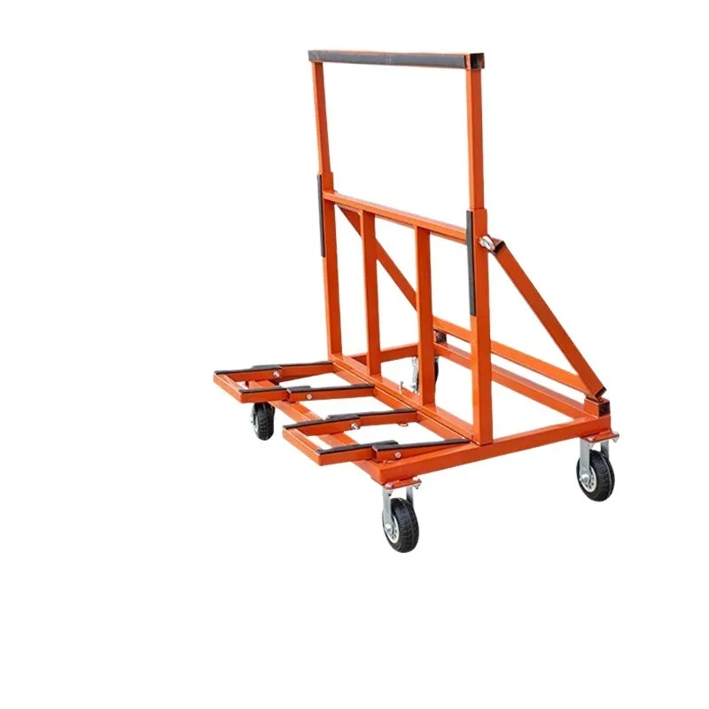 Glass cart universal wheel push-pull silent handling glass y